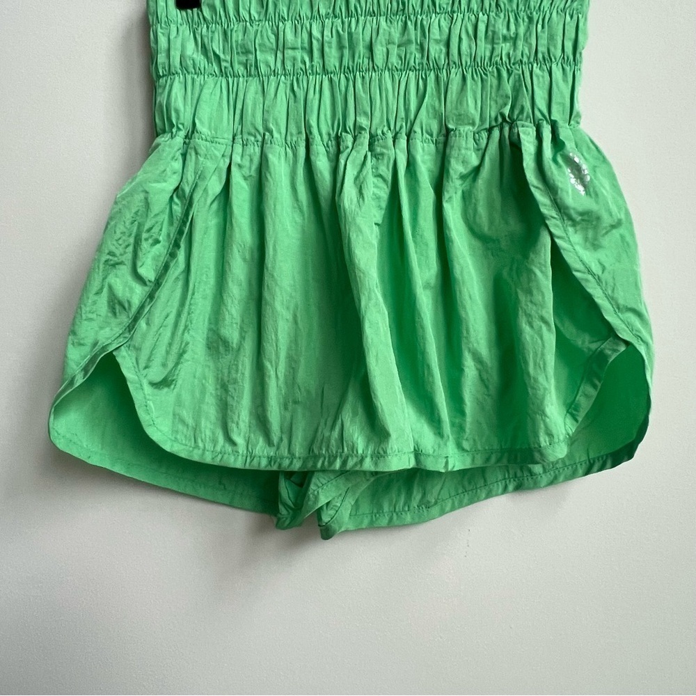 FP Movement by Free People The Way Home Shorts Fresh Cut Green Smocked XS - Picture 4 of 12